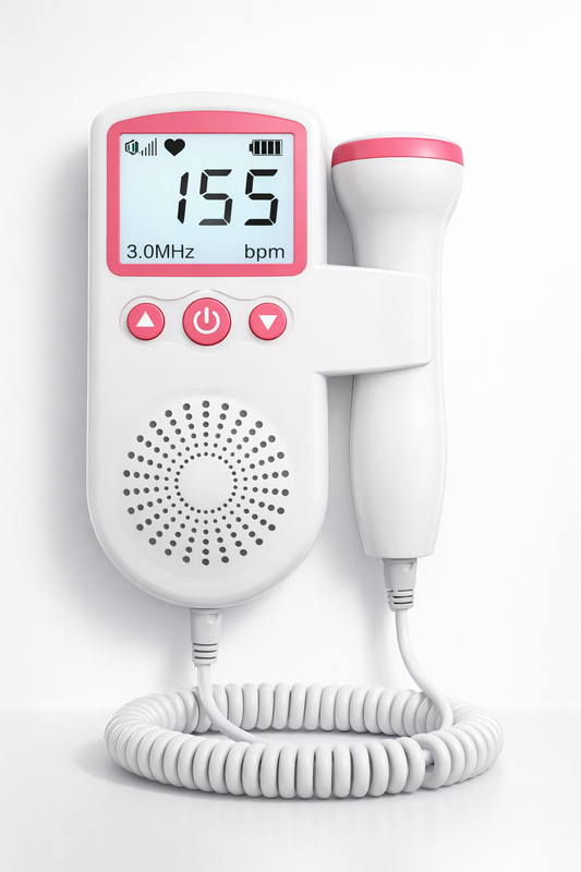 DOPPLER FETAL PORTÁTIL — MONITOR DE LATIDOS PARA EMBARAZADAS