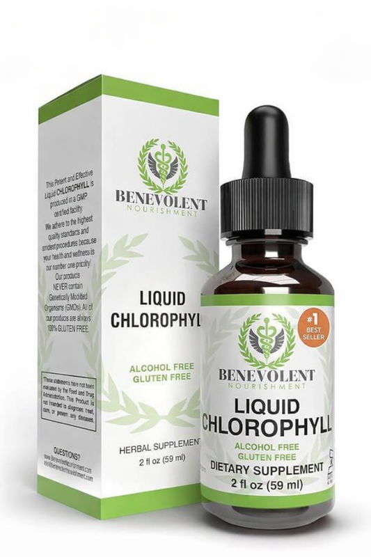 CLOROFILA LIQUIDA - DESINTOXICA TU CUERPO